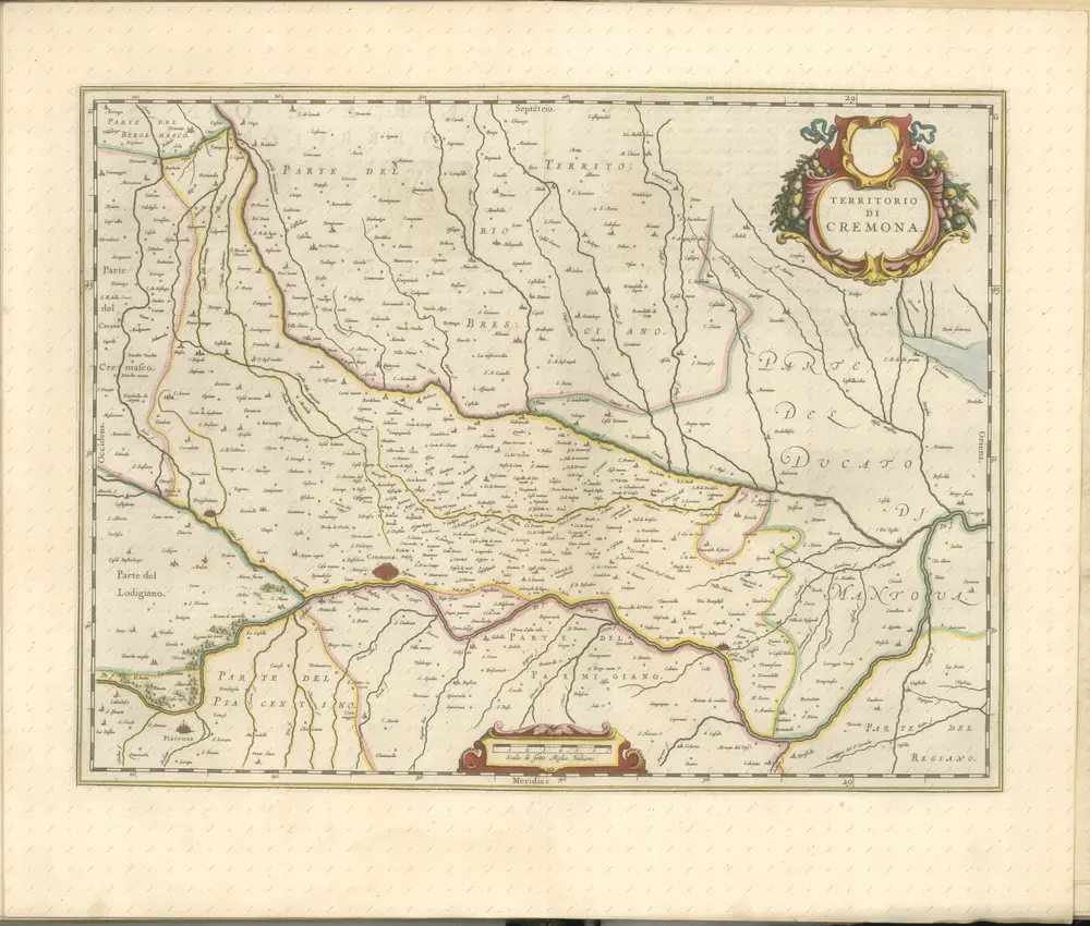 mapa z atlasu "Theatrvm orbis terrarvm, Sive Atlas novvs. Pars Tertia."