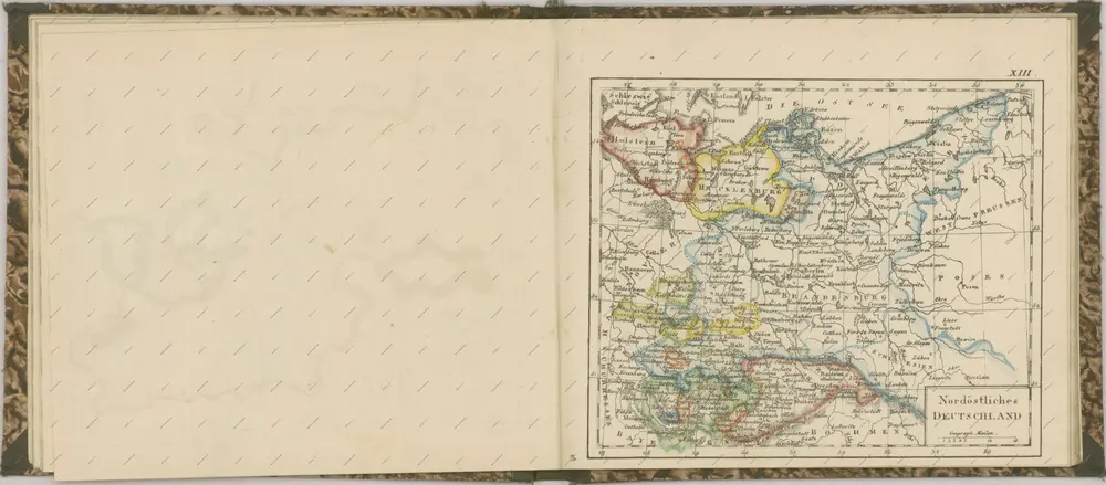 mapa z atlasu "Kleiner Duodez-Atlas in 24 Blatt über alle Theile der Erde"