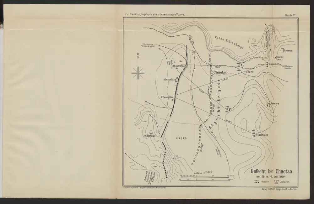 Gefecht bei Chaotao am 18./19. Juli 1904