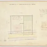 Töss: Pfrundlokalität mit Pfarrhaus und Umgebung; Grundriss (Nr. 7)