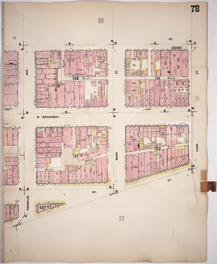 A. Whipple & Co.'s insurance map of St. Louis, Mo