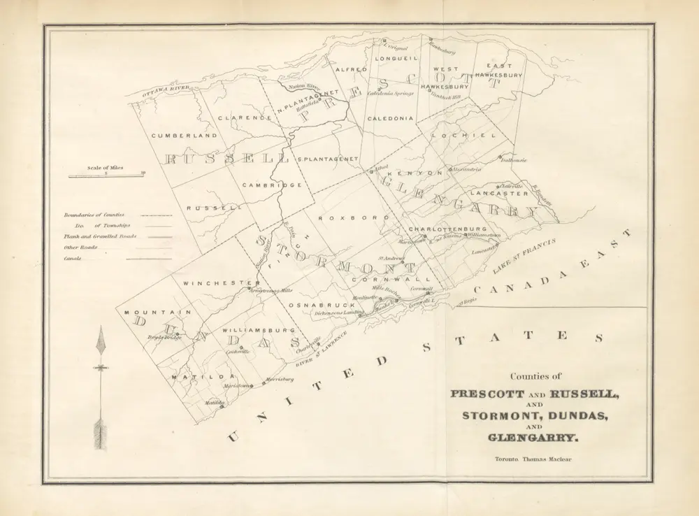 Canada: past, present and future. Being a historical, geographical, geological and statistical account of Canada West