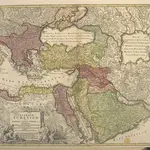 IMPERIUM TURCICUm in EUROPA, ASIA ET AFRICA, REGIONS PROPRIAS, TRIBUTARIAS, CLIENTELARESq. sicut et omnes ejusdem BEGLIRBEGATUS SEU PRAEFECTURAS GENERALES exhibens