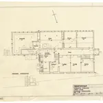 Fischenthal: Sennhütte Strahlegg, Erdgeschoss, Umbau der Küche; Grundriss