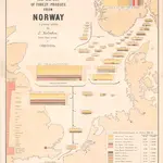 Statistikk kart 29: The Export of Forest Produce from Norway