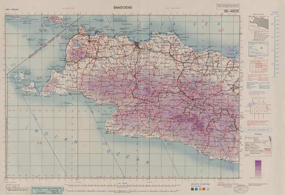 Bandoeng / Survey of India