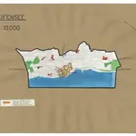 Greifensee: Definition der Siedlungen für die eidgenössische Volkszählung am 01.12.1950; Siedlungskarte