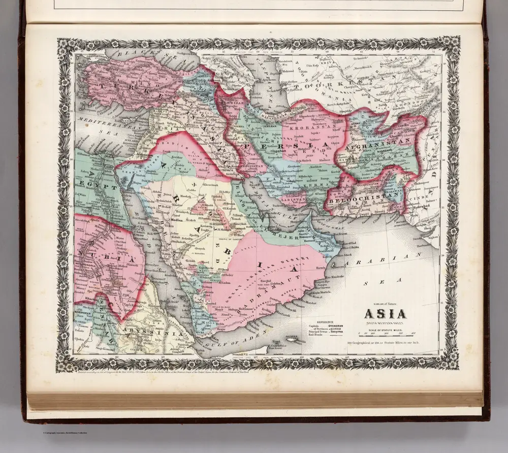 Asia (South Western Sheet).