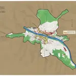 Eglisau: Definition der Siedlungen für die eidgenössische Volkszählung am 01.12.1950; Siedlungskarte