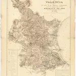 Mapa de la provincia de Valencia