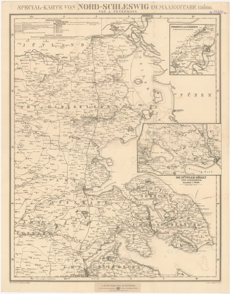 Special-Karte von Nord-Schleswig im Maassstabe 1:150.000