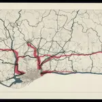 Intensitat de trànsit viari : intensitats mitjanes diàries (IMD) 1980 : Barcelonès, Maresme, Vallès oriental, Vallès occidental, Baix Llobregat, Alt Penedès, Garraf