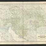 Wald-Karte der Öesterreichisch-Ungarischen Monarchie mit einbeziehung Bosnien's und der Herzegowina.
