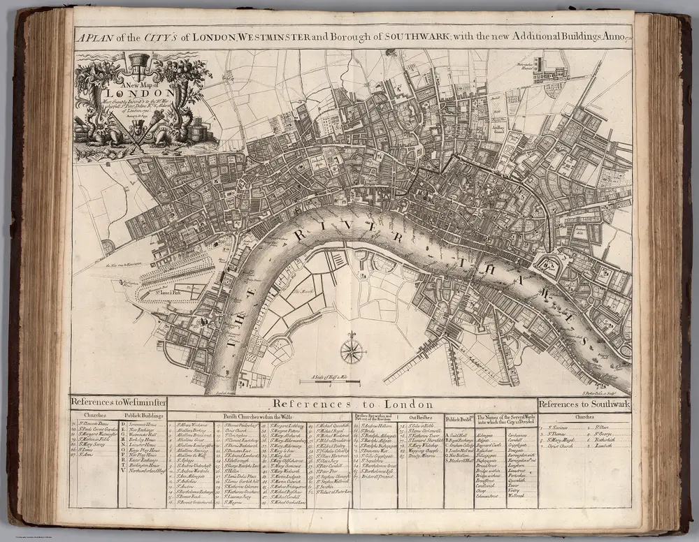 New Map of London.