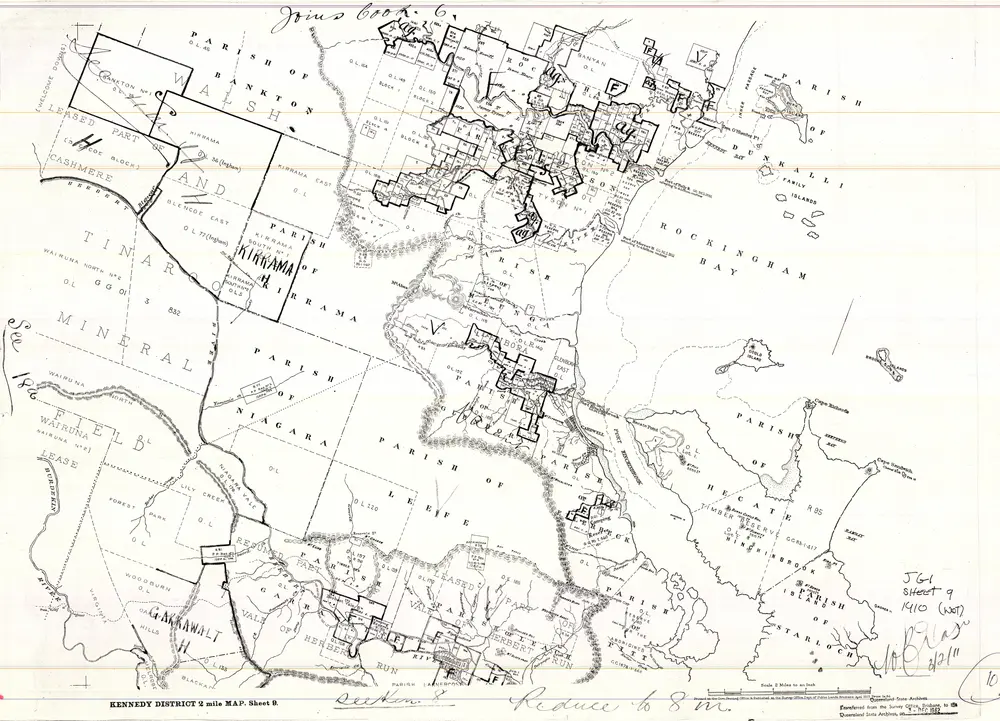 Kennedy 2 Mile map JG1 series sheet 9