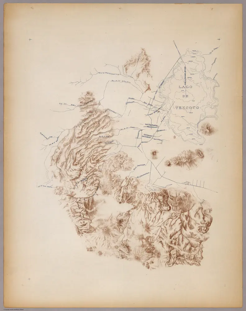 No. 9A: Relief map of Distrito Federal