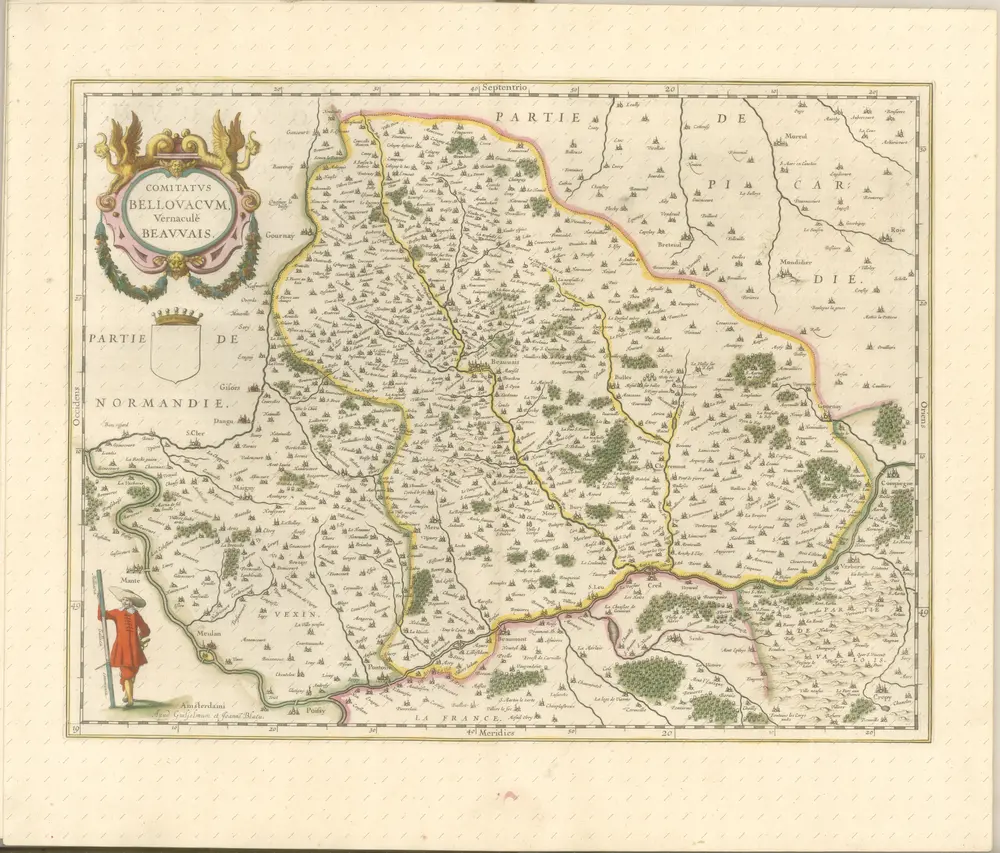 mapa z atlasu "Theatrvm orbis terrarvm, Sive Atlas novvs. Pars Secvnda."