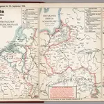 World War I Map (German), Nr. 3. Military Events ... to September 30, 1914.