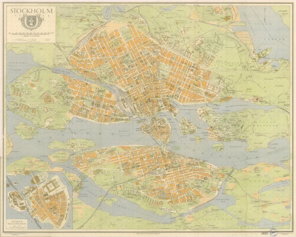 Map of Stockholm