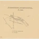 Kyburg, Töss, Illnau-Effretikon (damals Illnau), Schlatt: Staatswaldung: Kyburg: Durch den Staat angekaufte Privatwaldstücke am Osthang des Brünggbergs; Grundriss