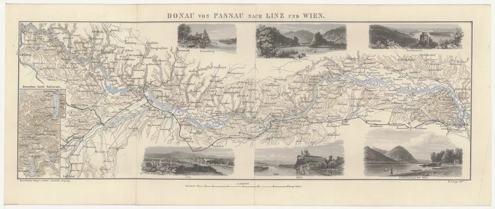 Donau von Passau nach Linz und Wien