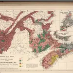 No. 29 A,  Origins of the people, 1901 ; Maritime Provinces and Quebec