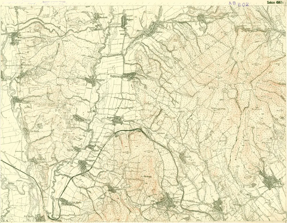 III. vojenské mapování 4567/1