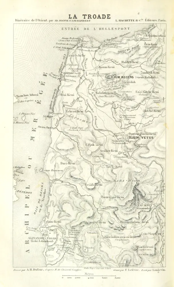 Itinéraire descriptif, historique, et archéologique de l'Orient ... accompagné de 11 cartes et de 19 plans