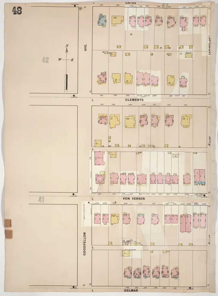 A. Whipple & Co.'s insurance map of St. Louis, Mo