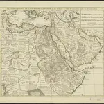 Carte de l'Egypte de la Nubie de l'Abissinie &c.