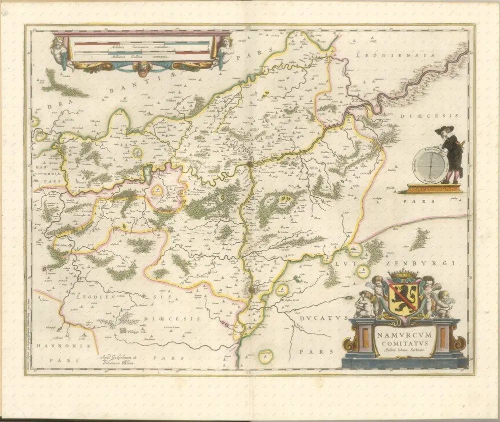 mapa z atlasu "Theatrvm orbis terrarvm, Sive Atlas novvs."