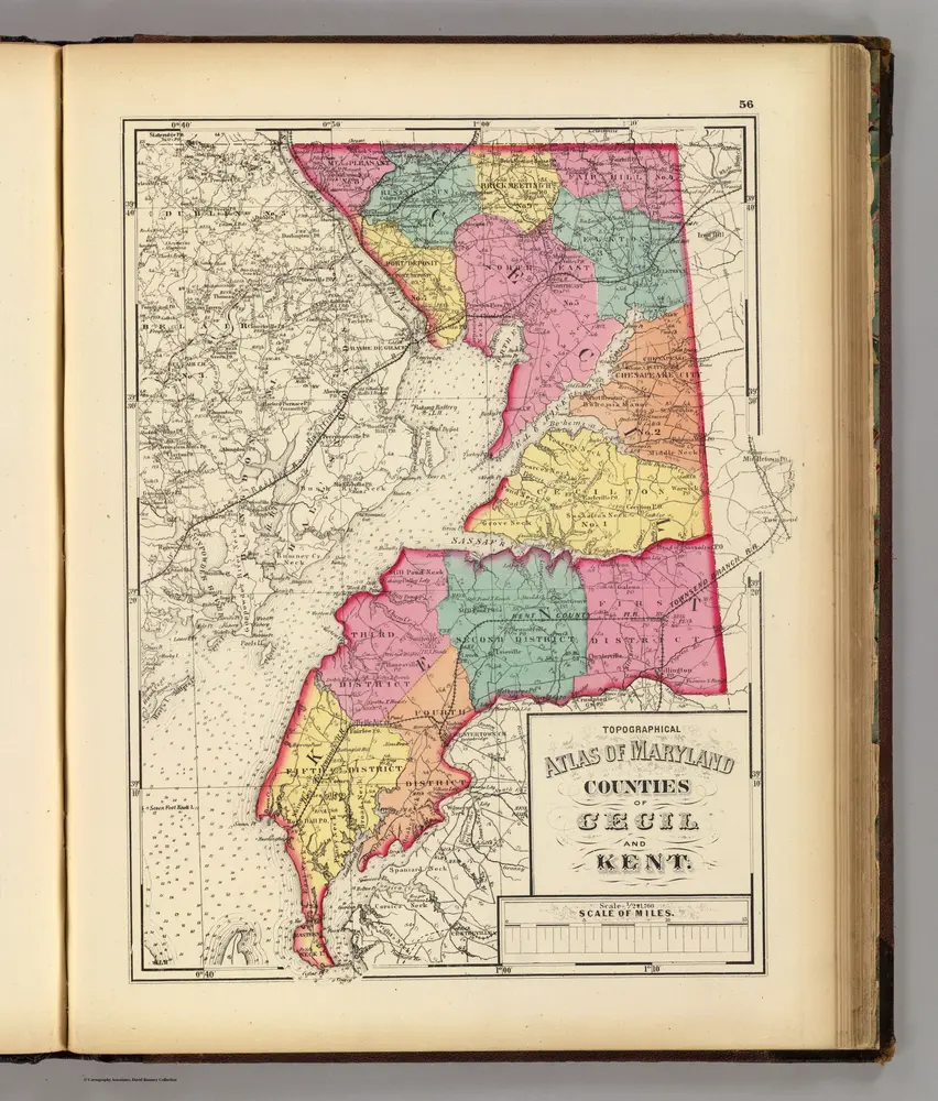 Topographical atlas of Maryland: counties of Cecil and Kent.