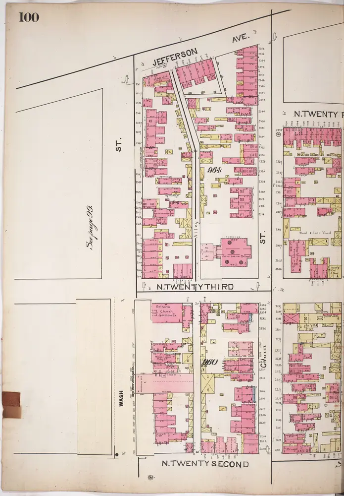 A. Whipple & Co.'s insurance map of St. Louis, Mo