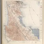 San Mateo Quadrangle.  Topography.