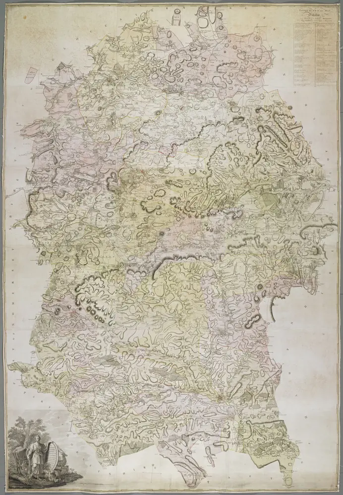 A TOPOGRAPHICAL MAP OF WILTSHIRE