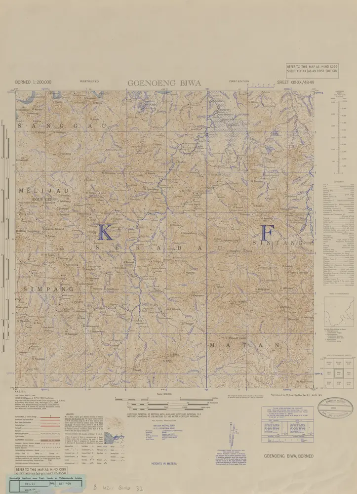 Goenoeng Biwa / Army Map Service