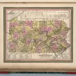 A new map of Pennsylvania with its canals, rail-roads &c.