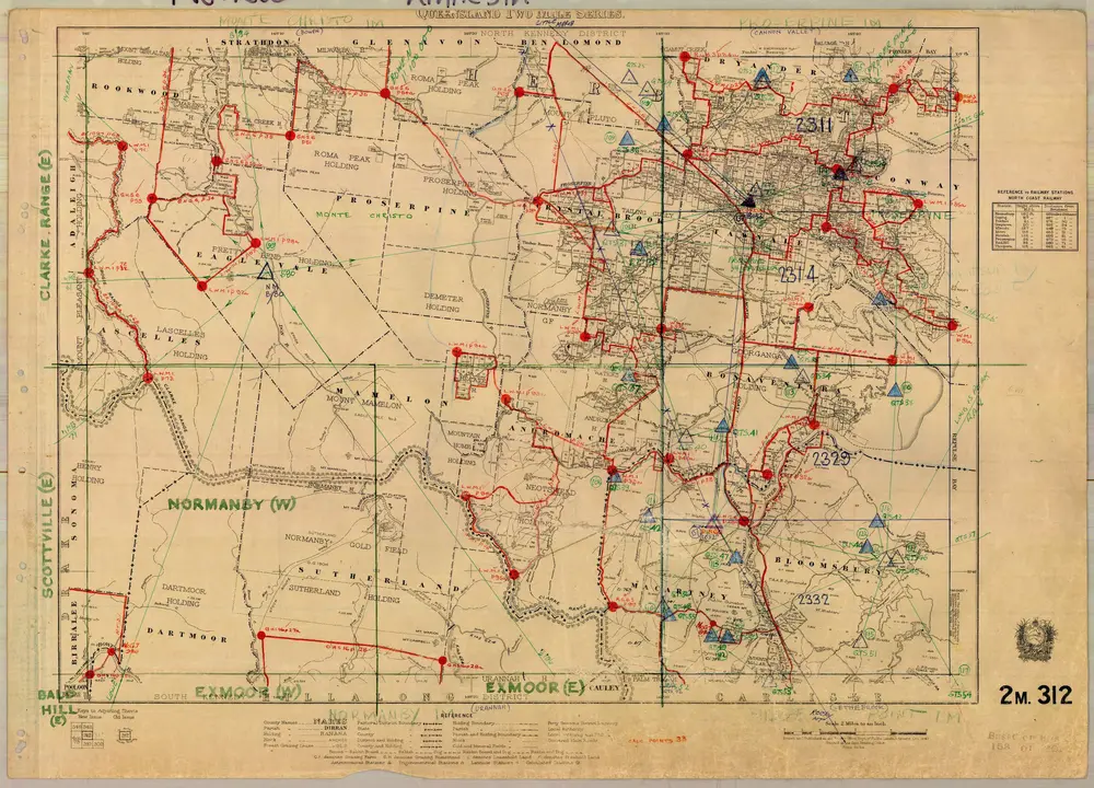 Queensland Two Mile series sheet 2m312