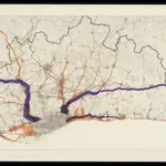 Circulacions d'autobusos : nombre de circulacions diàries (juny 1992) : Barcelonès, Maresme, Vallès oriental, Vallès occidental, Baix Llobregat, Alt Penedès, Garraf