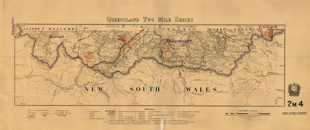 Queensland Two Mile series sheet 2m4