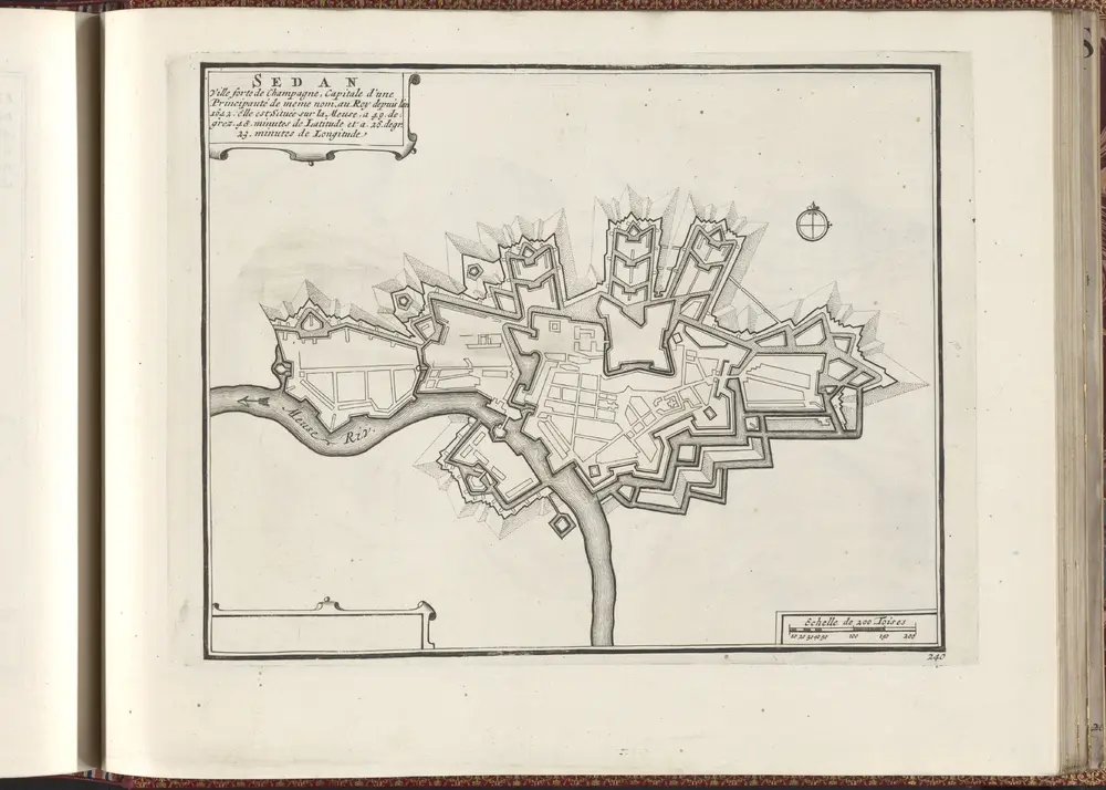 Les forces de l'Europe, Asie, Afrique et Amerique, ou description des principales villes, avec leurs fortifications :