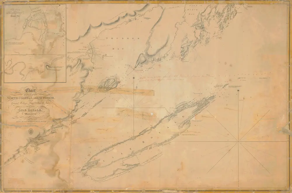 North Coast of Lake Superior From Grand Portage Bay to Hawk Islet Including Isle Royale