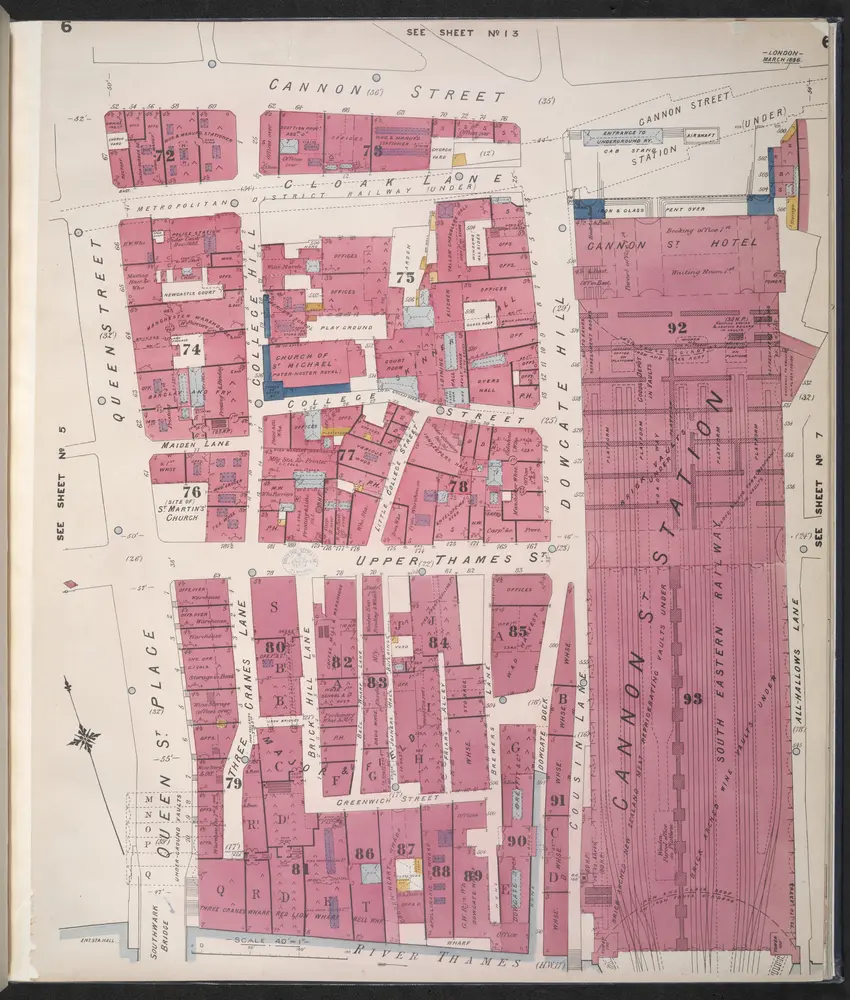 Insurance Plan of City of London Vol. I: sheet 6