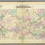 Penn. railway map.