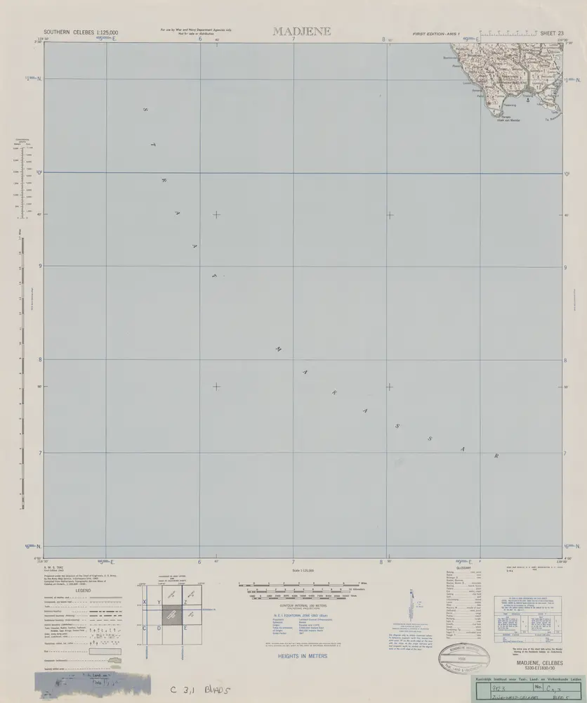 Madjene / prepared under the direction of the Chief of Engineers, U.S. Army by the Army Map Service