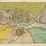 EINE ACCURATE CHARTE VON DER ELBE-STROHM SAMPT DER KEYSERLICHEN REICHS FREYSTADT HAMBURG UND DESSEN ZUGEHÖRIGEN LANDERN