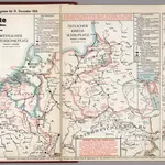 World War I Map (German), Nr. 13. Military Events ... to December 15, 1914.