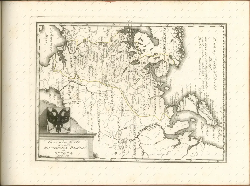 mapa z atlasu "Schauplatz der fünf Theile der Welt :"