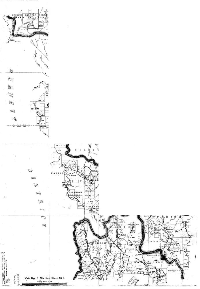 Wide Bay 2 mile map DG2 series sheet 4