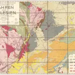 Geologisch-tektonische Übersichtskarte von Mähren und Schlesien